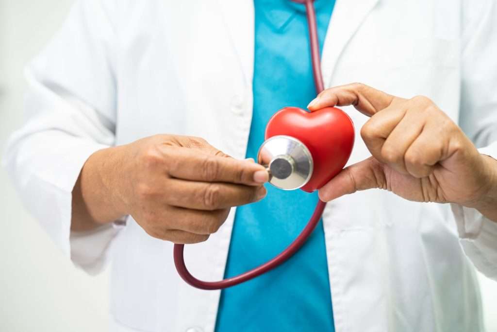 Healthy heart and circulatory system representing Chelation Therapy for cardiovascular support and heavy metal detoxification.