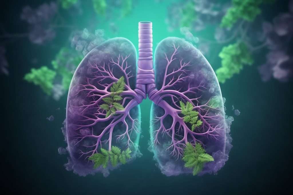 Illustration representing EBOO Therapy supporting oxygen-rich blood circulation, immune function, detoxification, and cellular wellness