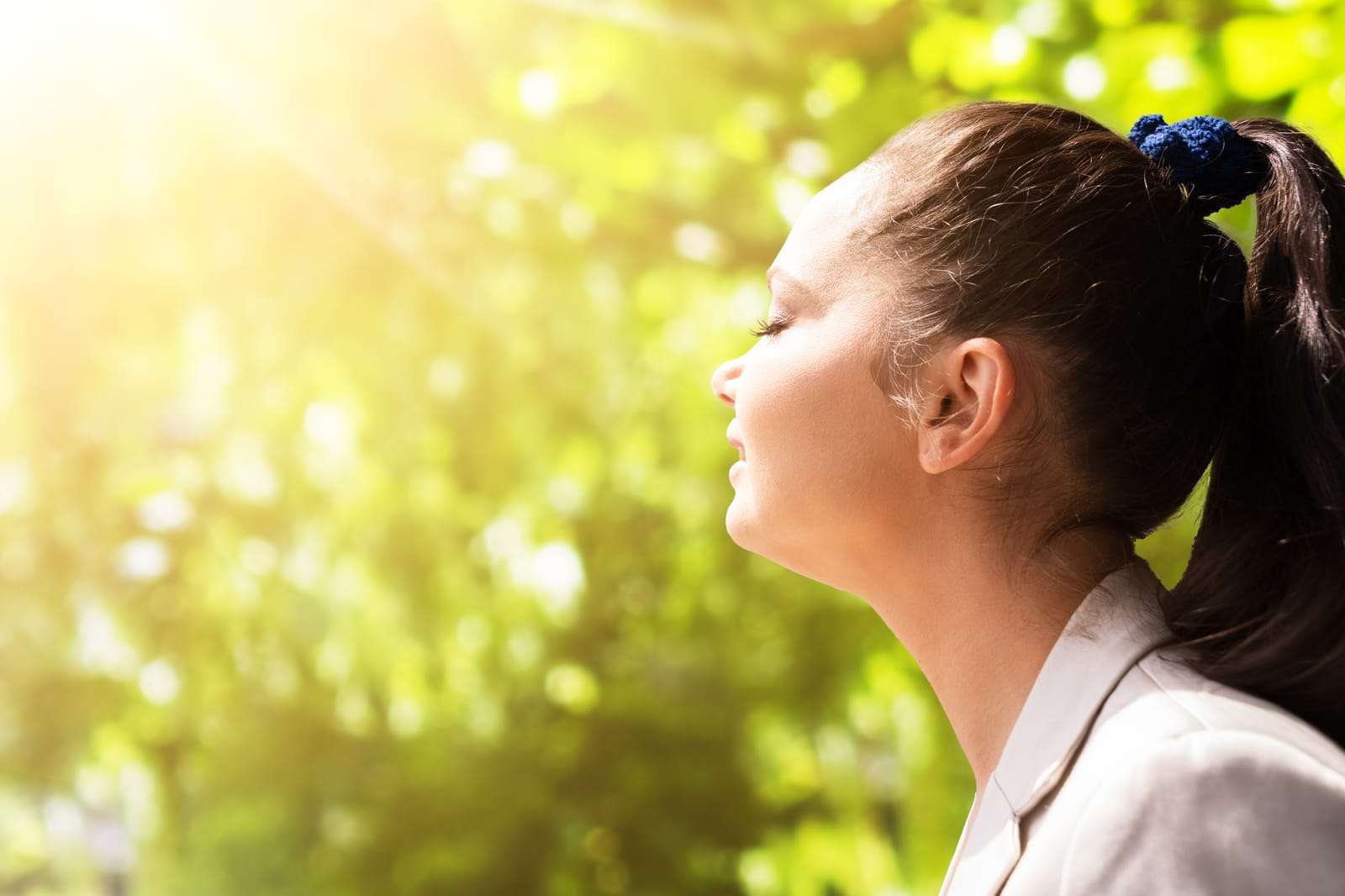 Patient receiving Ozone UVBI Therapy to support immune function, detoxification, oxygen utilization, and overall wellness